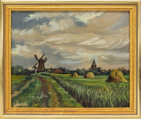 Mühle in Mecklenburg - J. Werner