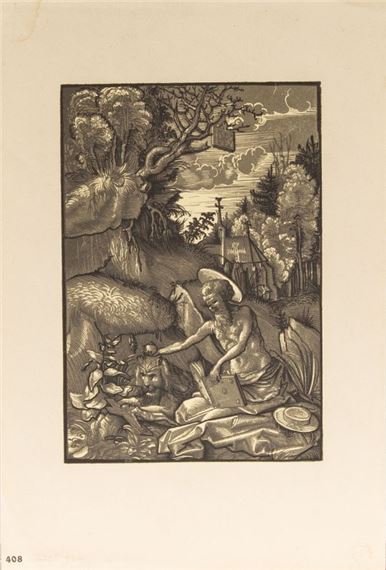 Hl. Hyronimus by Johannes Wechtlin, circa 1900