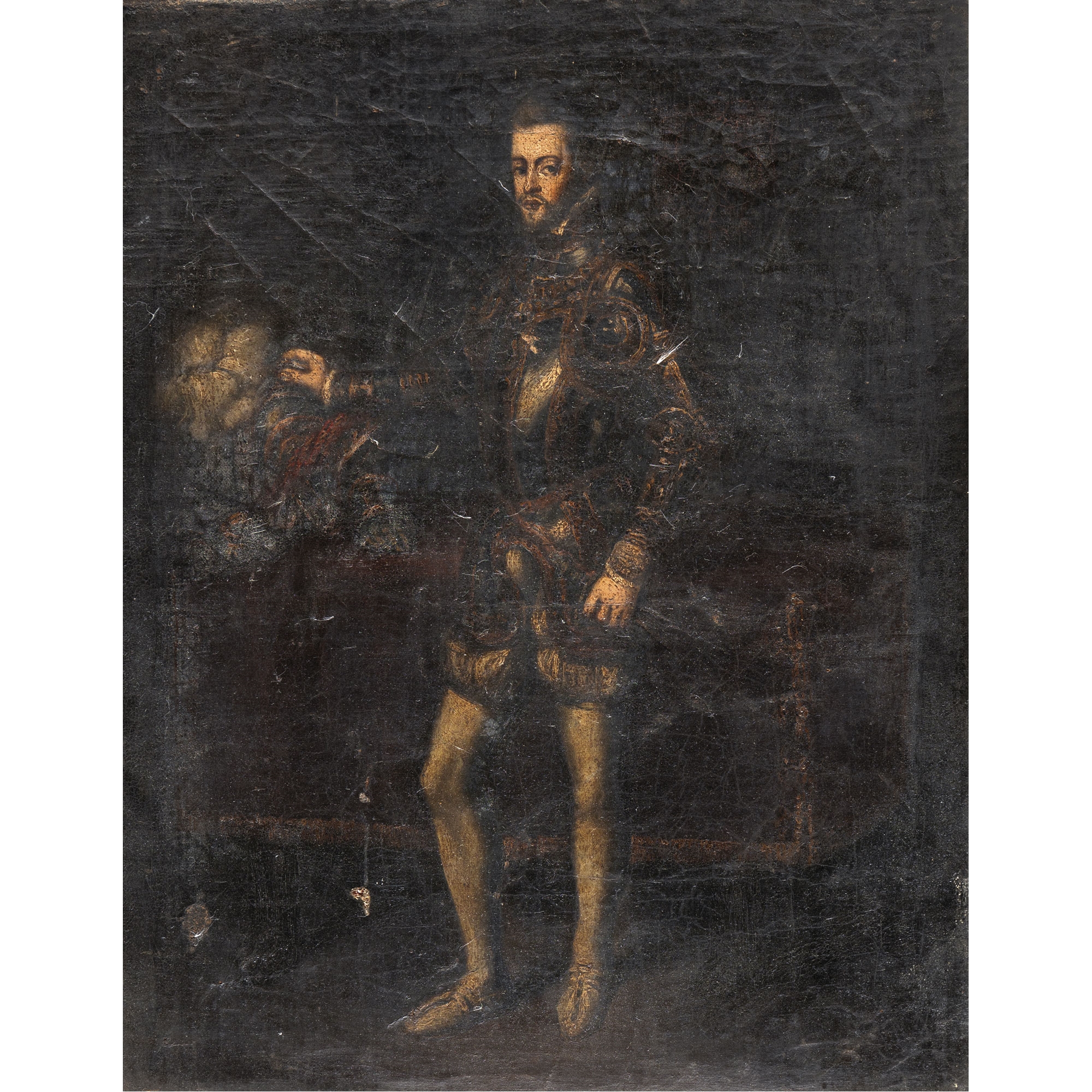 Retrato de Felipe II de cuerpo entero - Titian