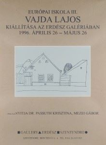 Kiállítási plakát 1996 - Lajos Vajda