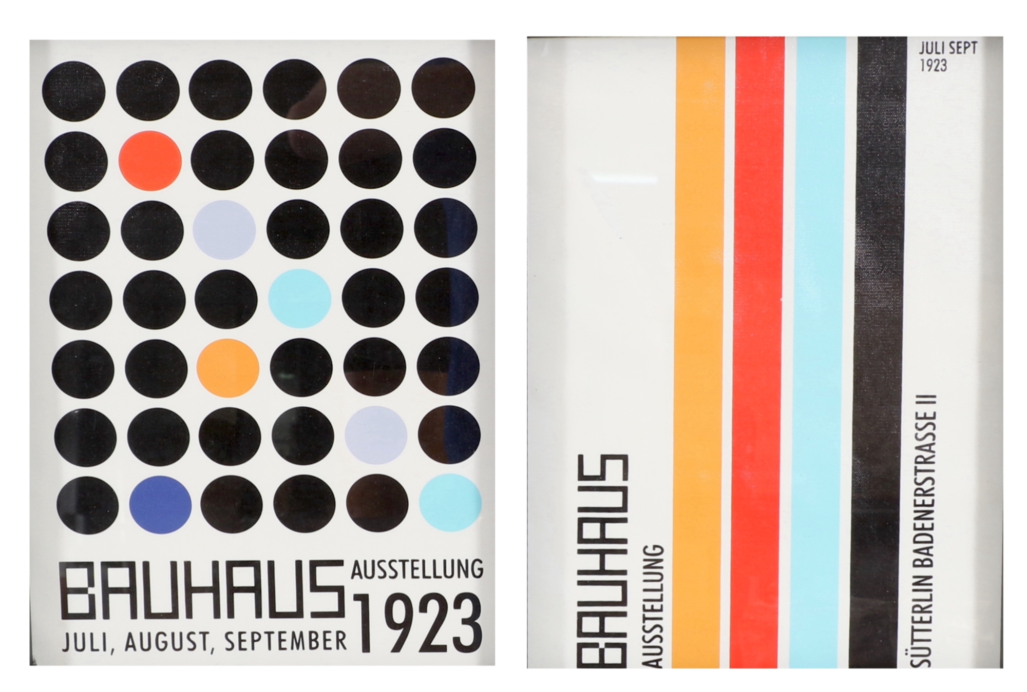 2x Bauhaus Posters - Bauhaus School