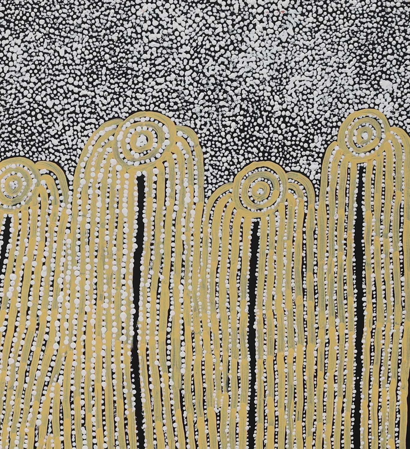 Artwork by Glenys Gibson Napaltjarri, Women's Ceremony, Made of Acrylic on linen