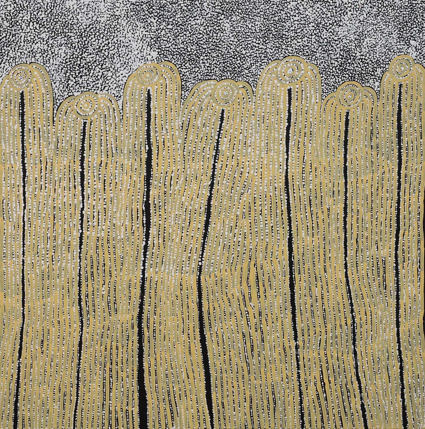 Artwork by Glenys Gibson Napaltjarri, Women's Ceremony, Made of Acrylic on linen