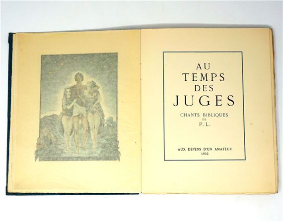 Livre Rare : Au Temps Des Juges De Pierre Louÿs - Édition Originale 1933 - Illustré Par Collot