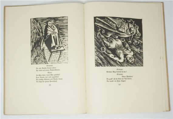 Walpurgisnacht by Ernst Barlach, 1923