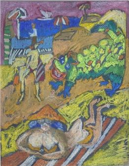 Ann Taylor (Australian, b.1943) "Sand Dragon - Ann Taylor