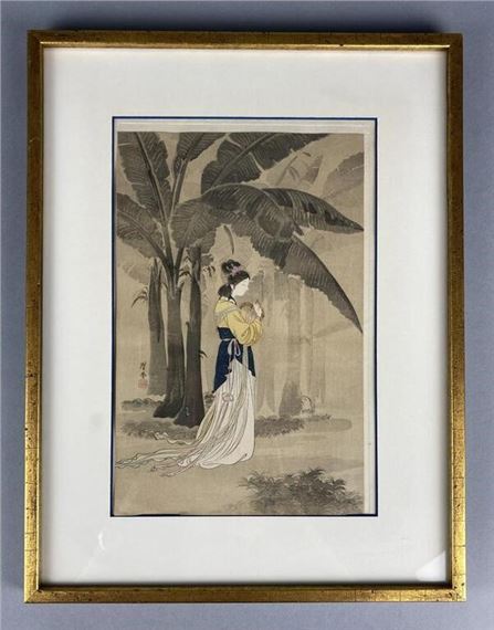 Terasaki Koryphäe Japanese Woodblock Print by Terasaki Kogyo, circa 1910