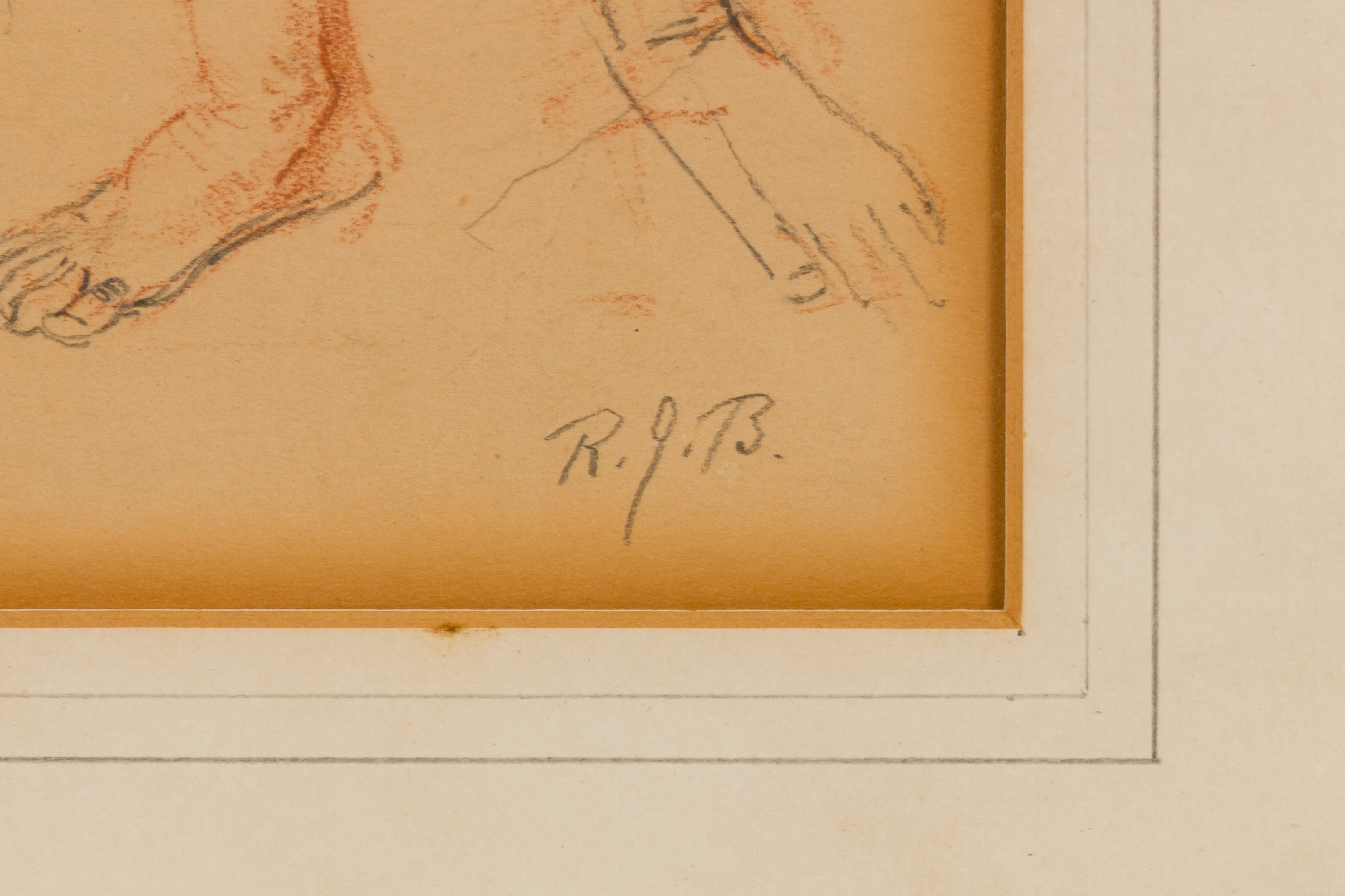 Rodney Joseph Burn | Study of a boy standing | MutualArt