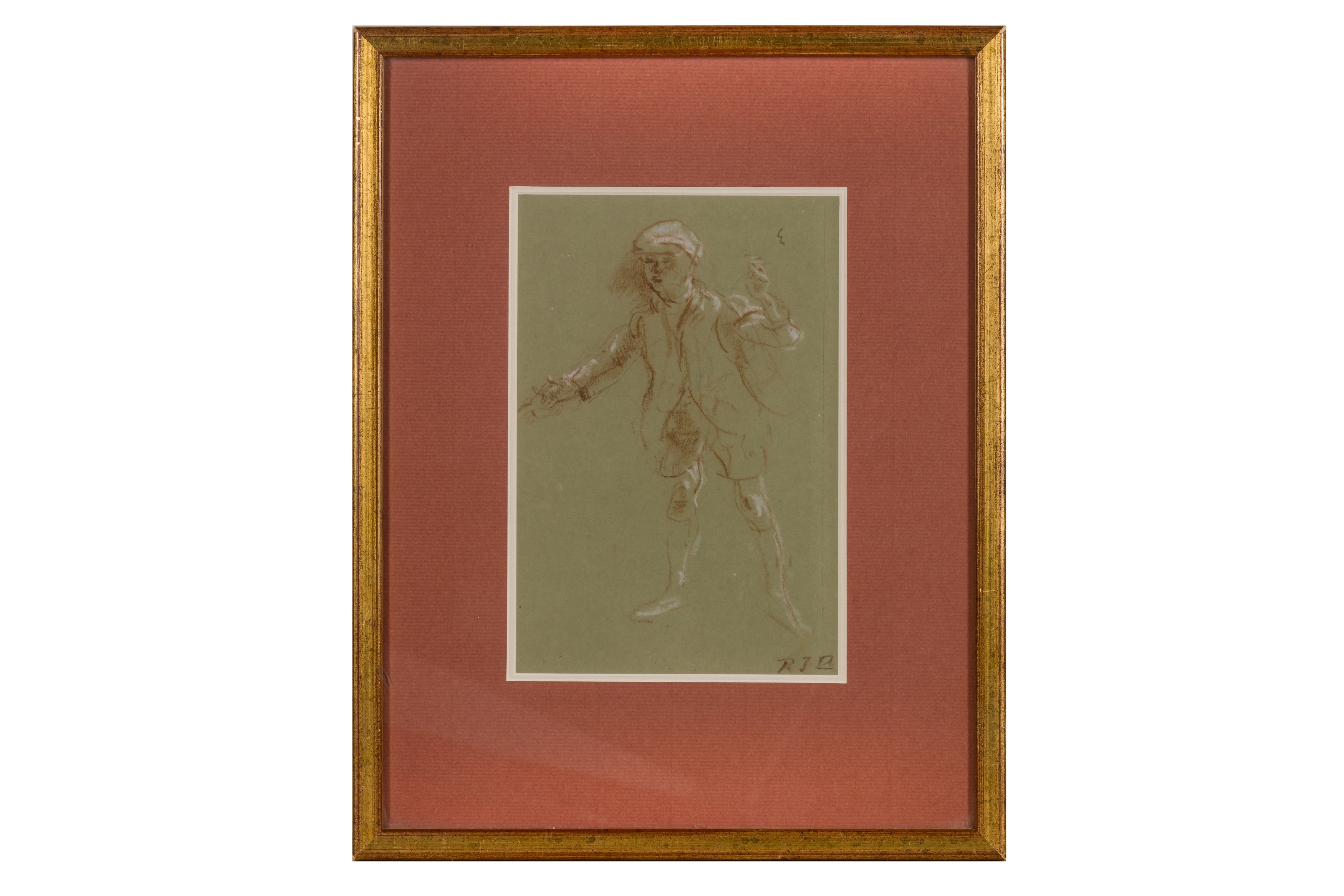 Rodney Joseph Burn | Study of a boy standing | MutualArt