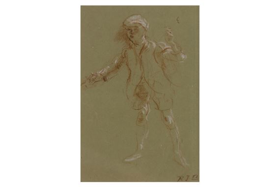 Rodney Joseph Burn | Study of a boy standing | MutualArt
