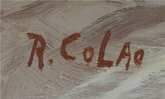 Rudolph Colao | Rudy Colao Oil on Masonite Still Life | MutualArt