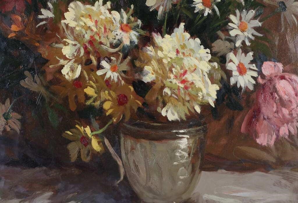 Rudolph Colao | Rudy Colao Oil on Masonite Still Life | MutualArt