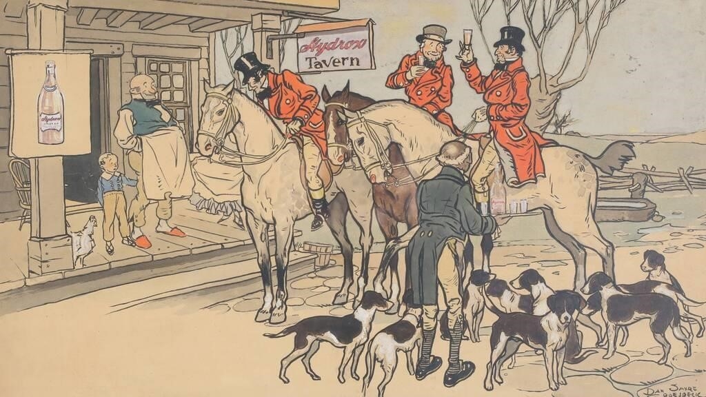 Artwork by Daniel Sayre Groesbeck, Dan Sayre Groesbeck 2 Illustrations, Made of paint