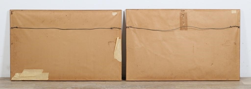 Artwork by Daniel Sayre Groesbeck, Dan Sayre Groesbeck 2 Illustrations, Made of paint