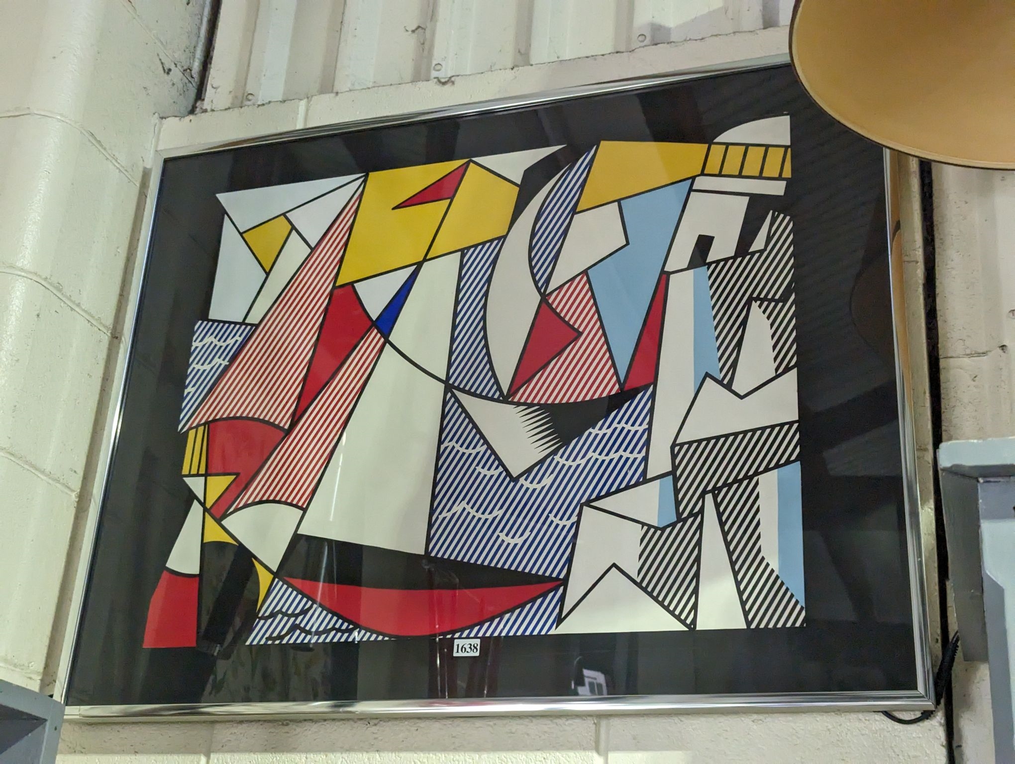 Artwork by Roy Lichtenstein, Sailboats, Made of lithograph print