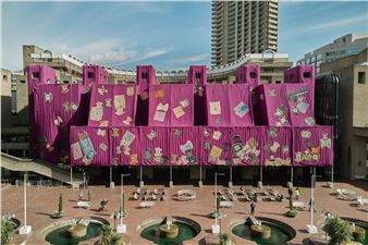 Ibrahim Mahama: Purple Hibiscus - Barbican Art Gallery
