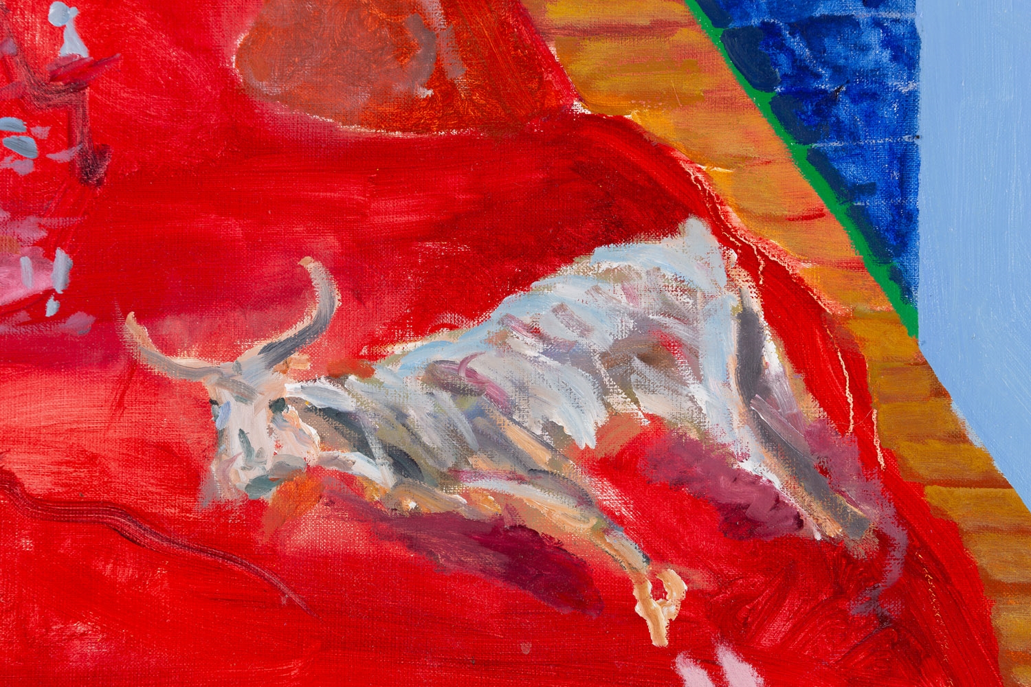 Artwork by Tomasz Paszkowicz, Self-portrait in the identity of ancestors, Made of oil/canvas