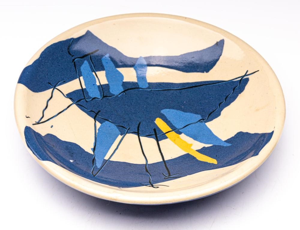 Merran Esson | An early Merran Esson ceramic dish (dia:25cm | MutualArt