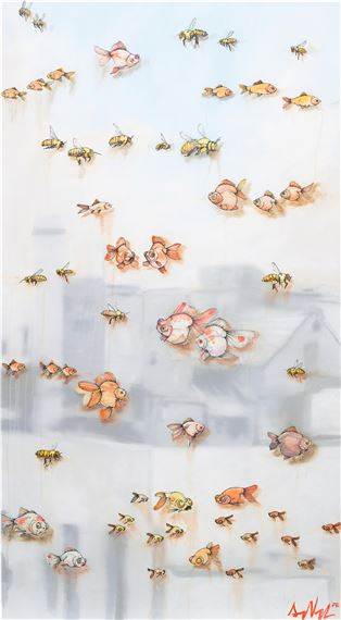 Barcelona by Sage Vaughn, Executed in 2007