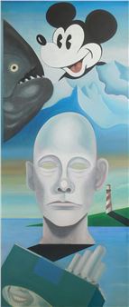 Untitled Painting #6 - Paul Spina