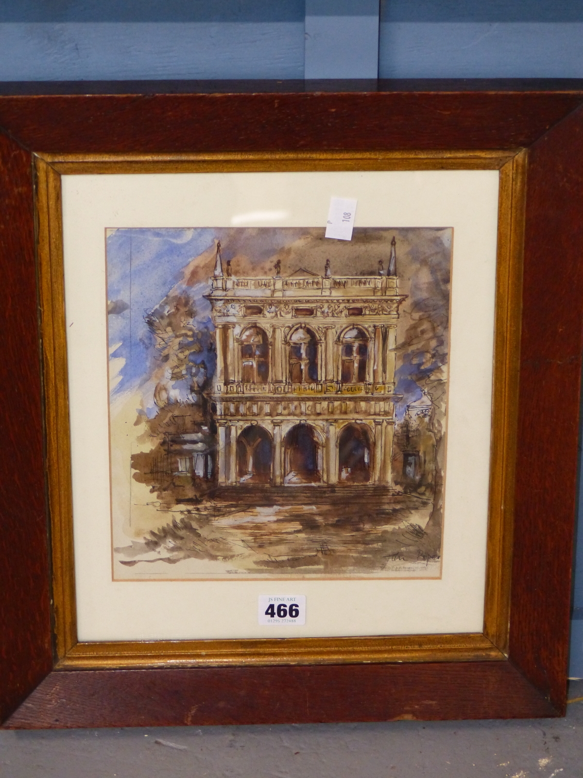 John Piper | CLASSICAL BUILDING FACADE | MutualArt
