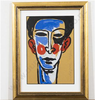 Michel Geimer (Luxembourg b 1963) - Portrait - Michel Geimer