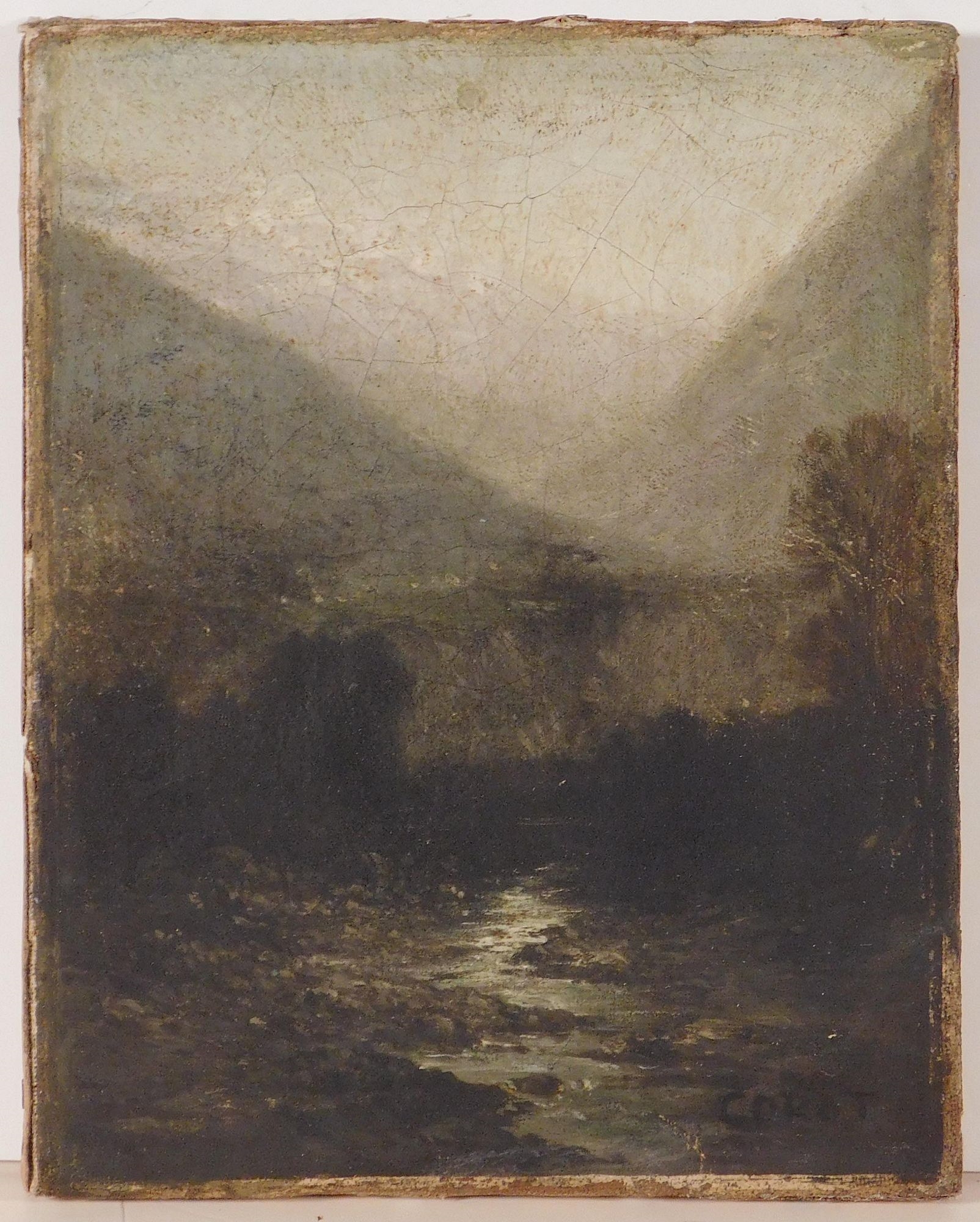 Jean Baptiste Camille Corot | Vallee Solitaire | MutualArt