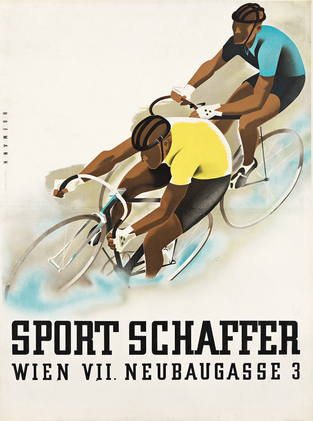 SPORT SCHAFFER. Circa 1940s by Walter Hofmann