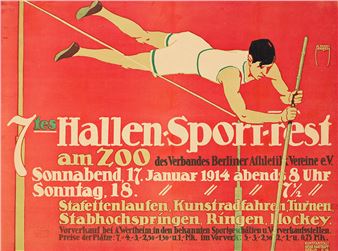 7TES HALLEN - SPORT - FEST AM ZOO. 1914 - A. Therstappen