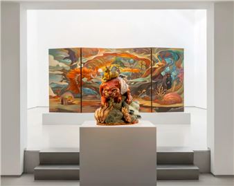 Zadie Xa: Rough hands weave a knife - Thaddaeus Ropac, Paris (Marais)