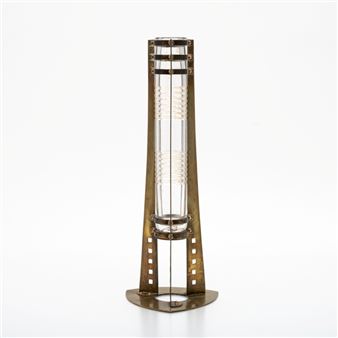 Tubular vase - Gustave Serrurier-Bovy