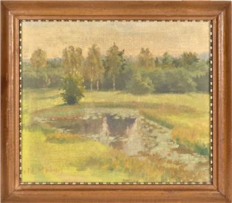 Summer landscape - Voldemar Mednis