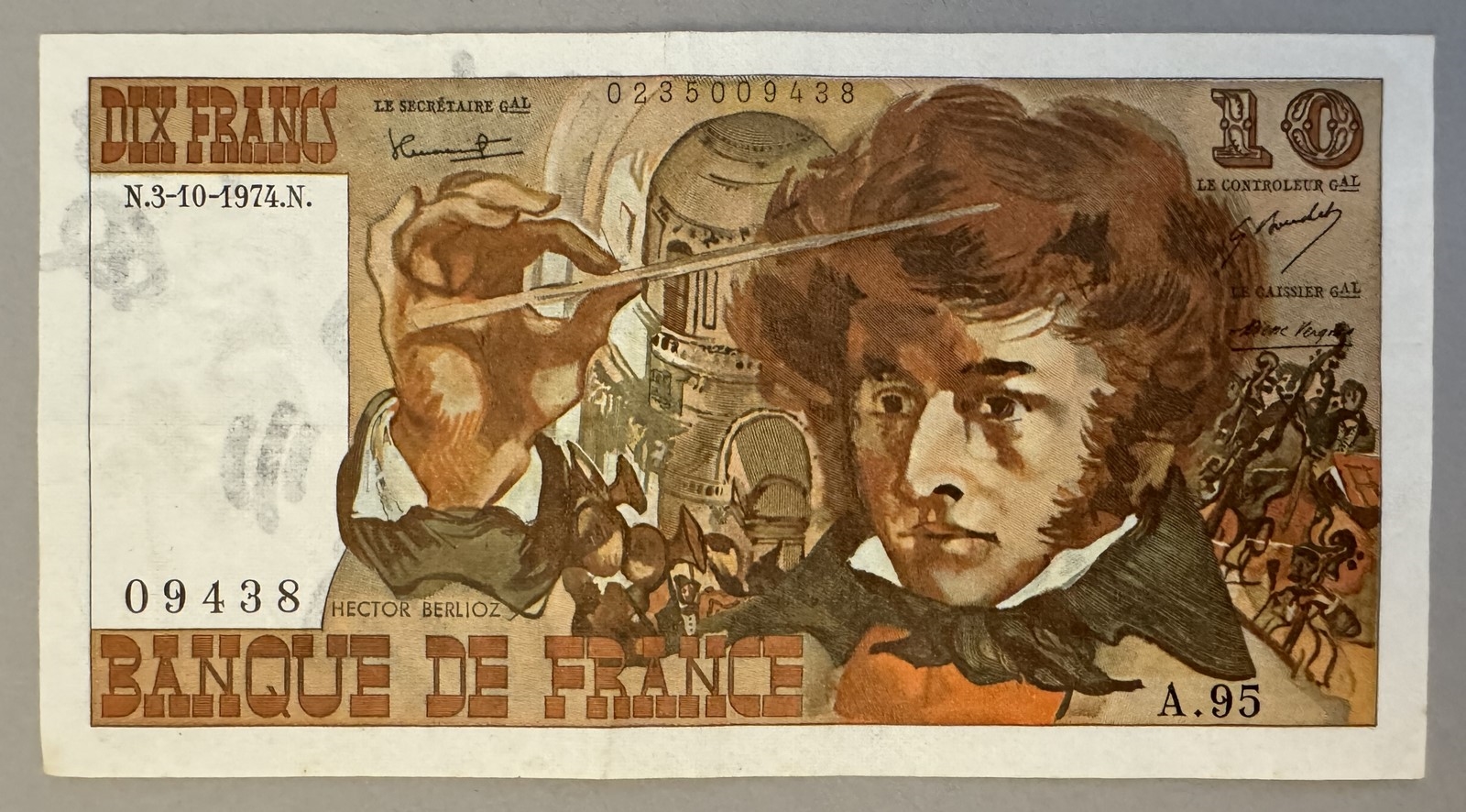 Keith Haring | Drawing in black marker ink on a French 10 Franc bank ...