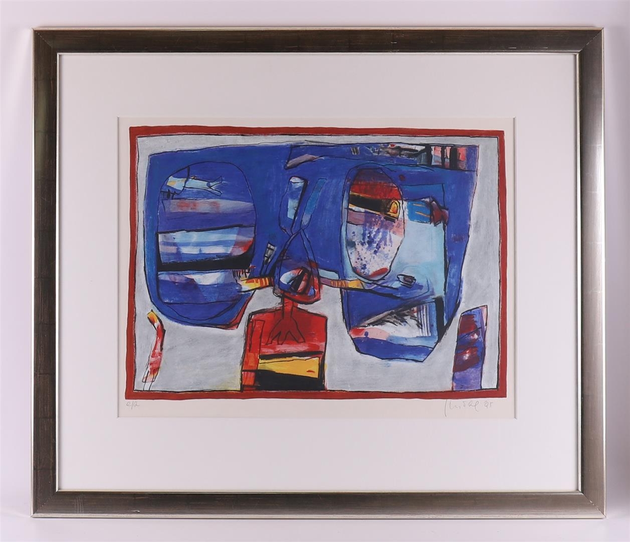 Artwork by Geert Vrijdag, Untitled, Made of screen print/paper