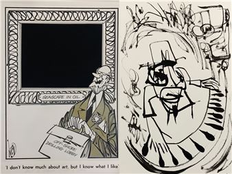 A Father-Son Exhibition Bridges Two Generations of Graphic Art