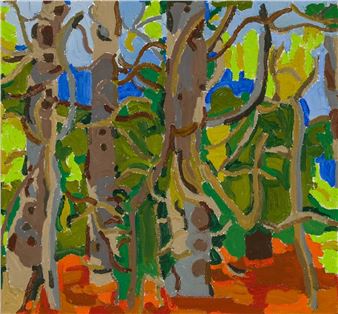 Aged Trees", 1991 - Lynne Mapp Drexler