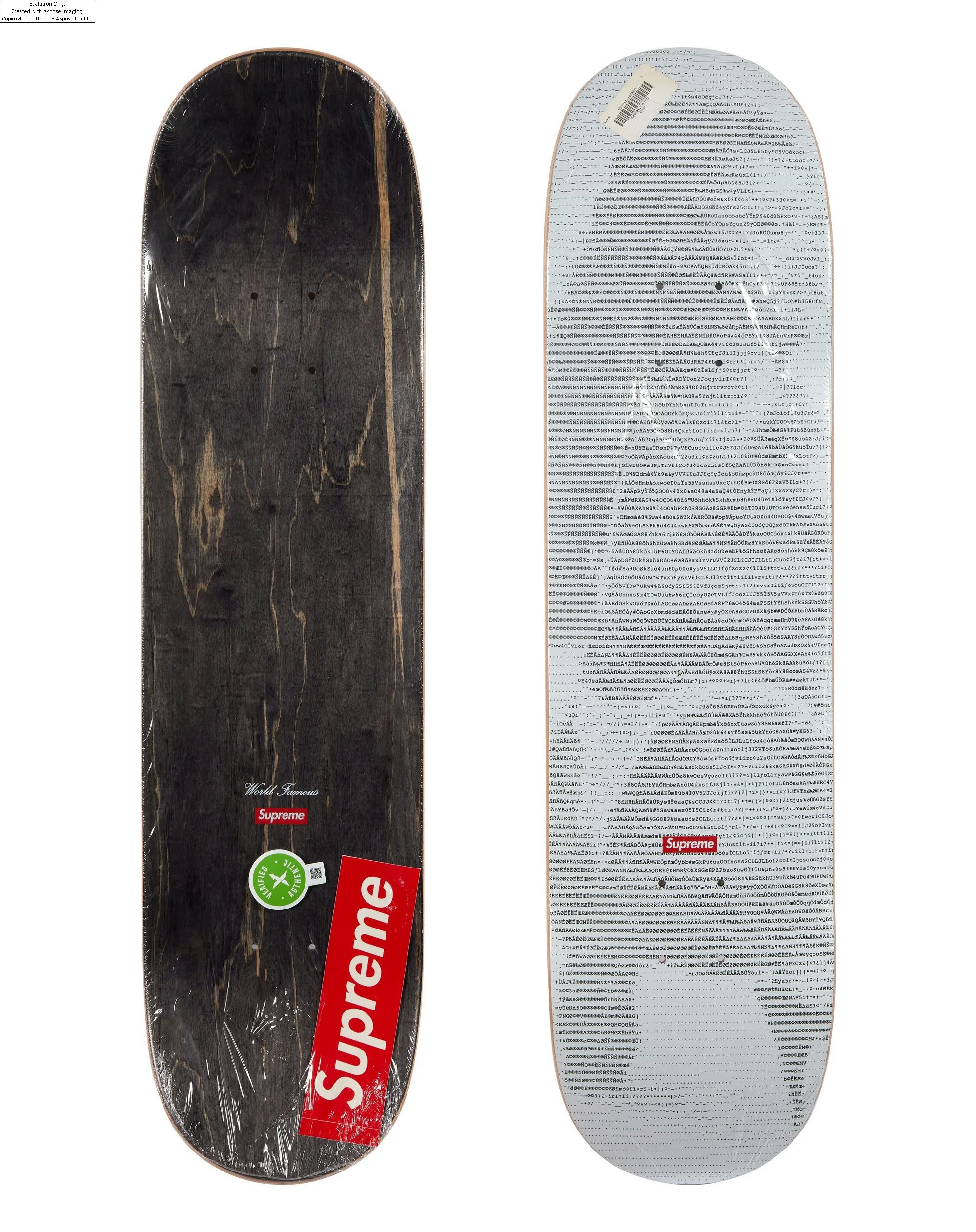 Supreme | Digi (set de 3) - 2017 | MutualArt