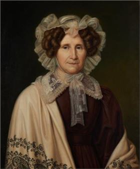 Bildnis einer Frau mit Spitzenhaube - Joseph Anton Rhomberg