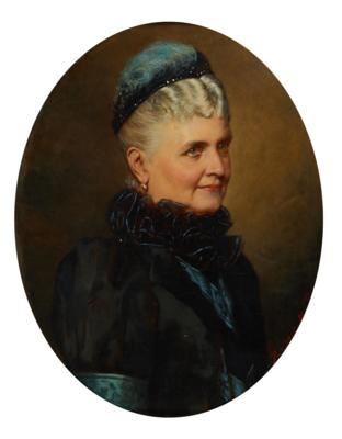 Damenporträt - Rudolf Ritter von Mehoffer