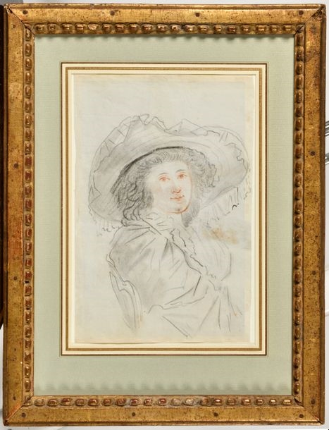 Artwork by Brun de Versoix, Presumed, Made of Pencil, red chalk and white chalk drawing on paper