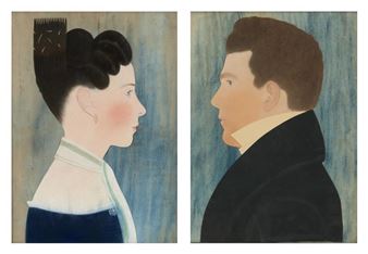 Husband and Wife - Ruth Henshaw Miles Bascom