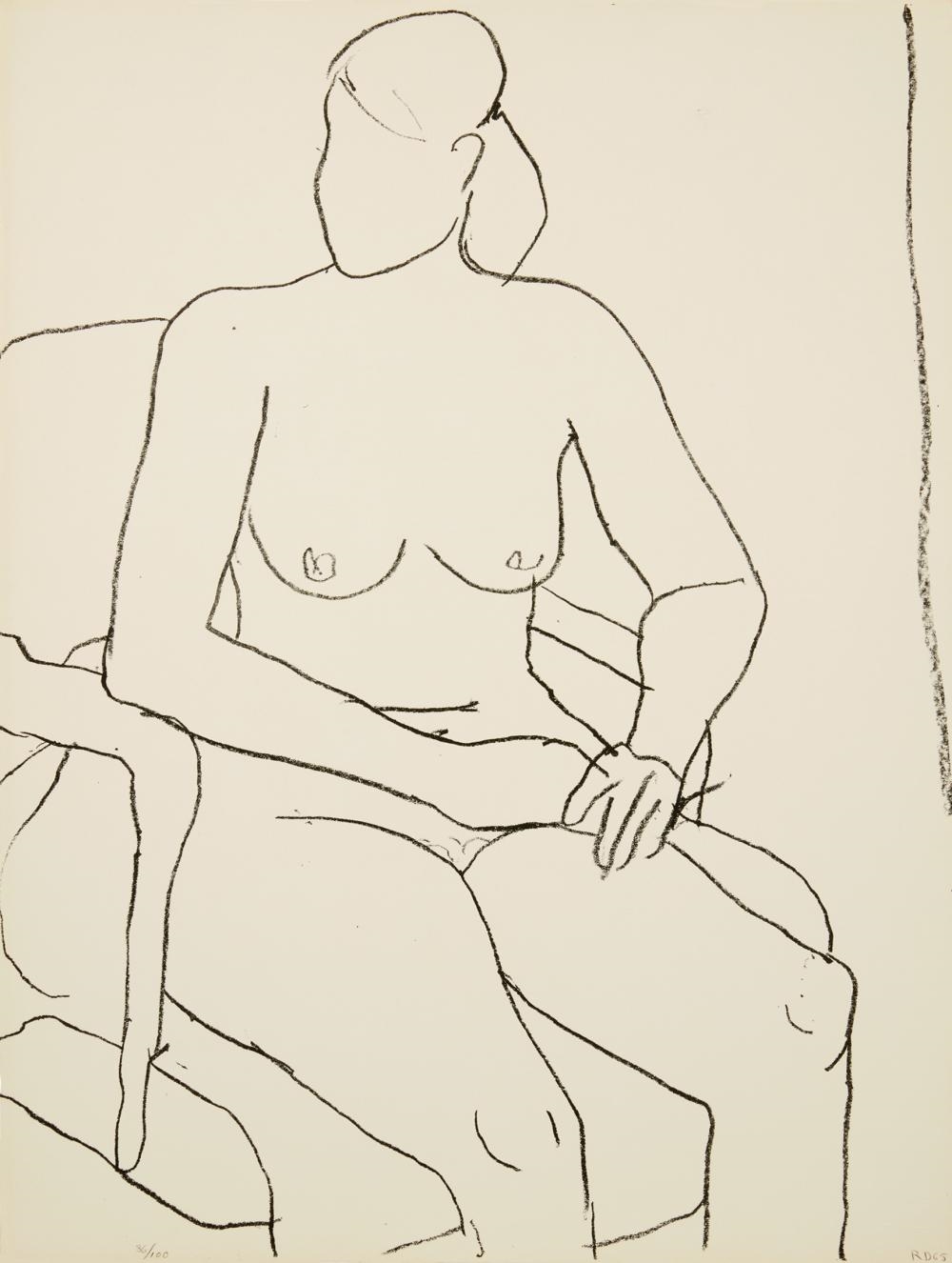 Seated Nude - Richard Diebenkorn