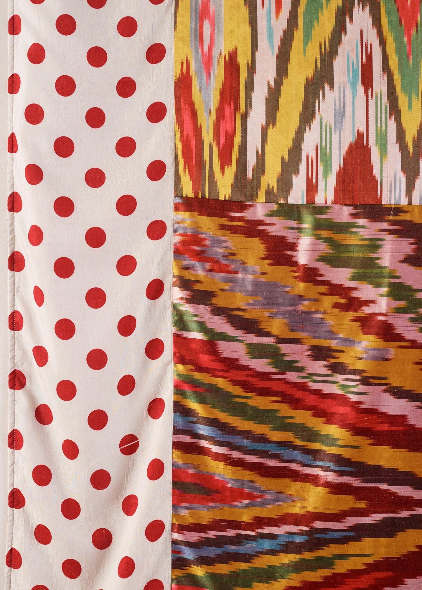 Robert Rauschenberg | 'Samarkand Stitches #II' (1988) | MutualArt