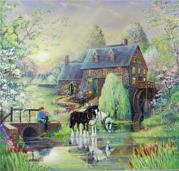 Peter Robson | Past Reflections | MutualArt