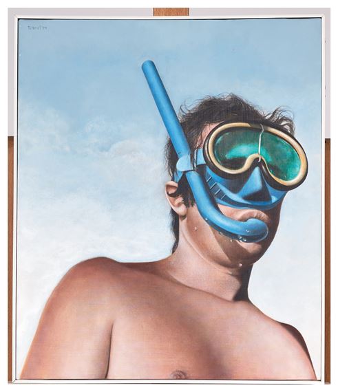 Il subacqueo by Angelo Titonel, 1974