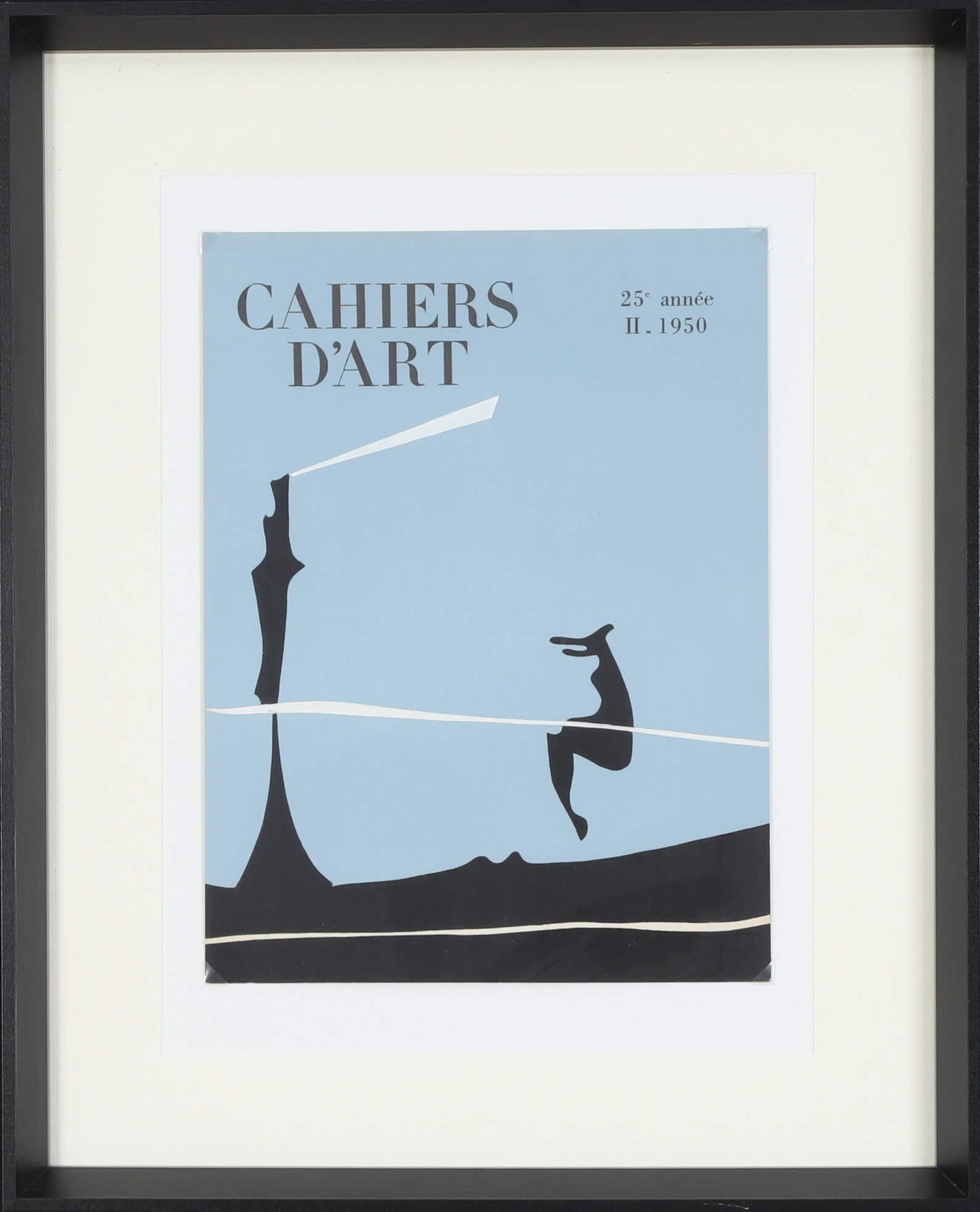 Couverture des Cahiers d’Art, 1950 - Yves Tanguy