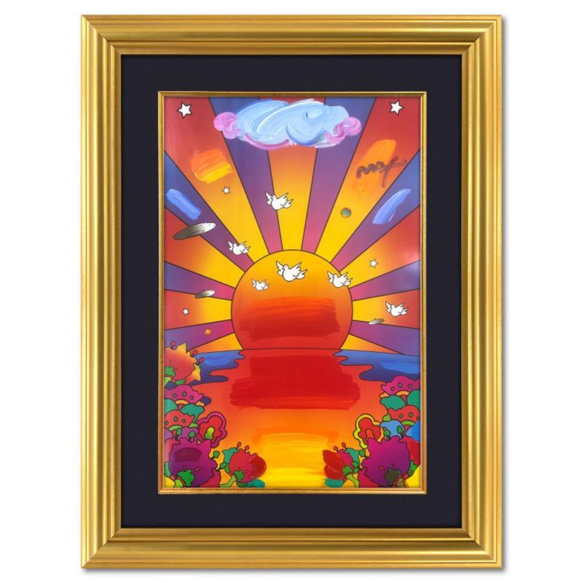 Peter Max | Sunrise 2000 | MutualArt