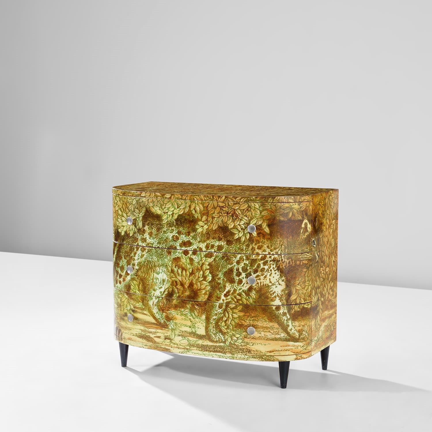 Early 'Leopardo' chest of drawers - Piero Fornasetti
