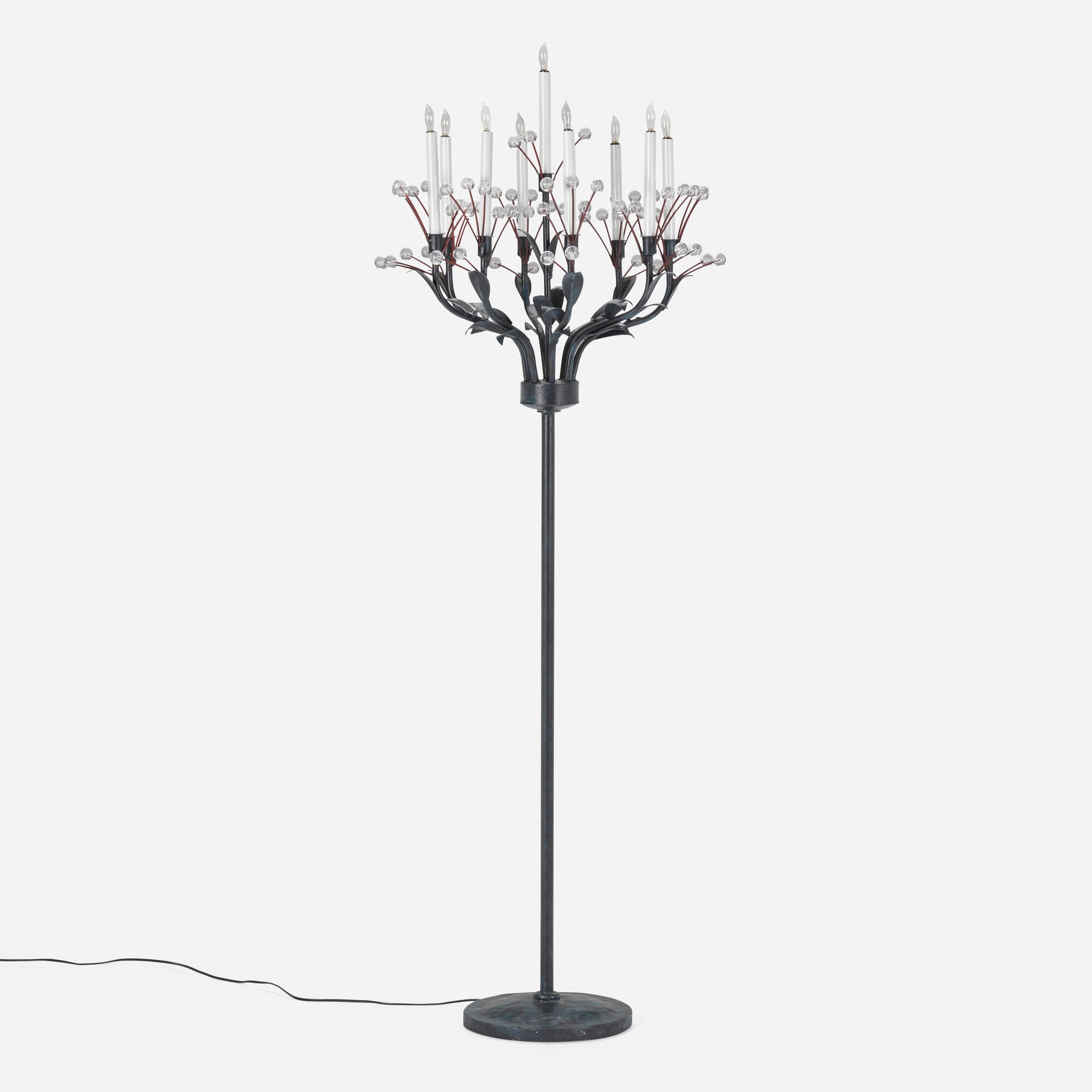 Tony Duquette Magic Forest floor lamp (Circa 1955) MutualArt