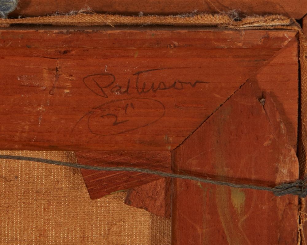 Artwork by Sidney Miller Wiggins, Lake scene, Made of Oil on canvas